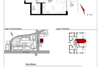 Wohnung Gladbeck Alt-Rentfort - 1 Zimmer, 32 m&sup2;, 400&euro; | Angebot:25097996
