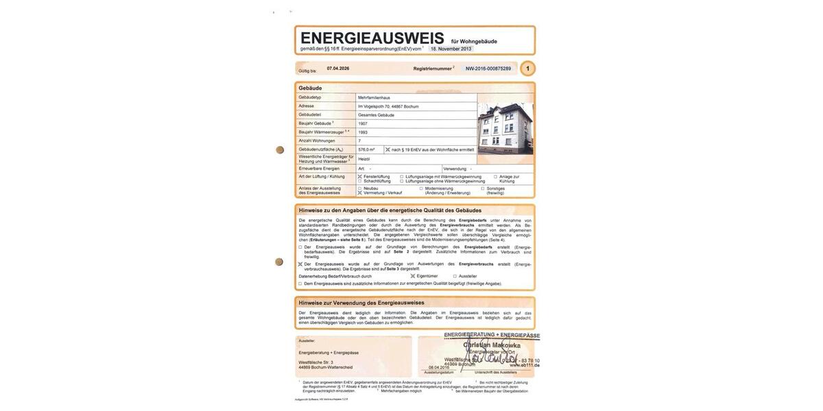 Erdgeschoßwohnung Bochum Bochum-Mitte - 2.5 Zimmer, 70 m&sup2;, 590&euro; | Angebot:26339141