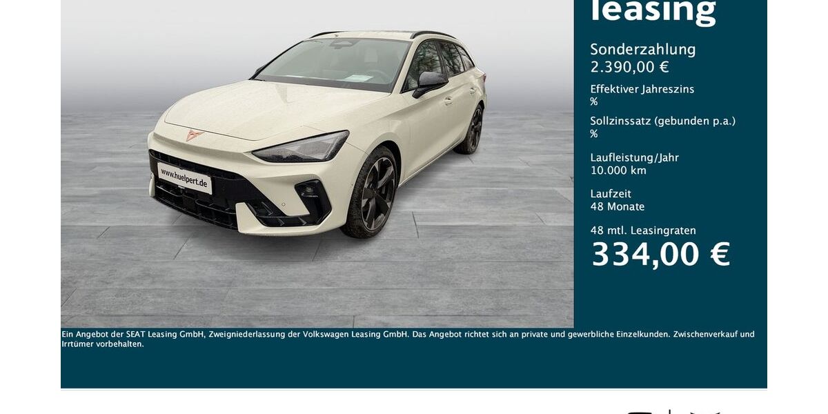 Cupra Leon 5.398 km 35.920 &euro; Dortmund 44269