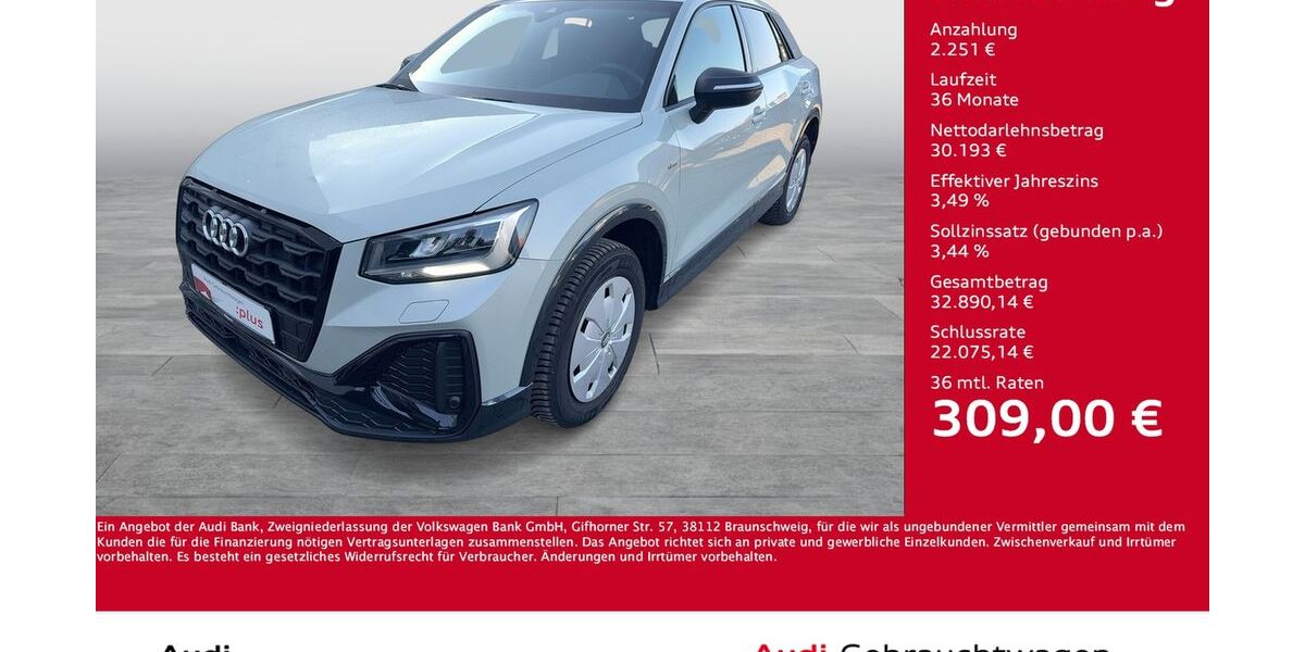 Audi Q2 6.320 km 32.444 &euro; Dortmund 44143