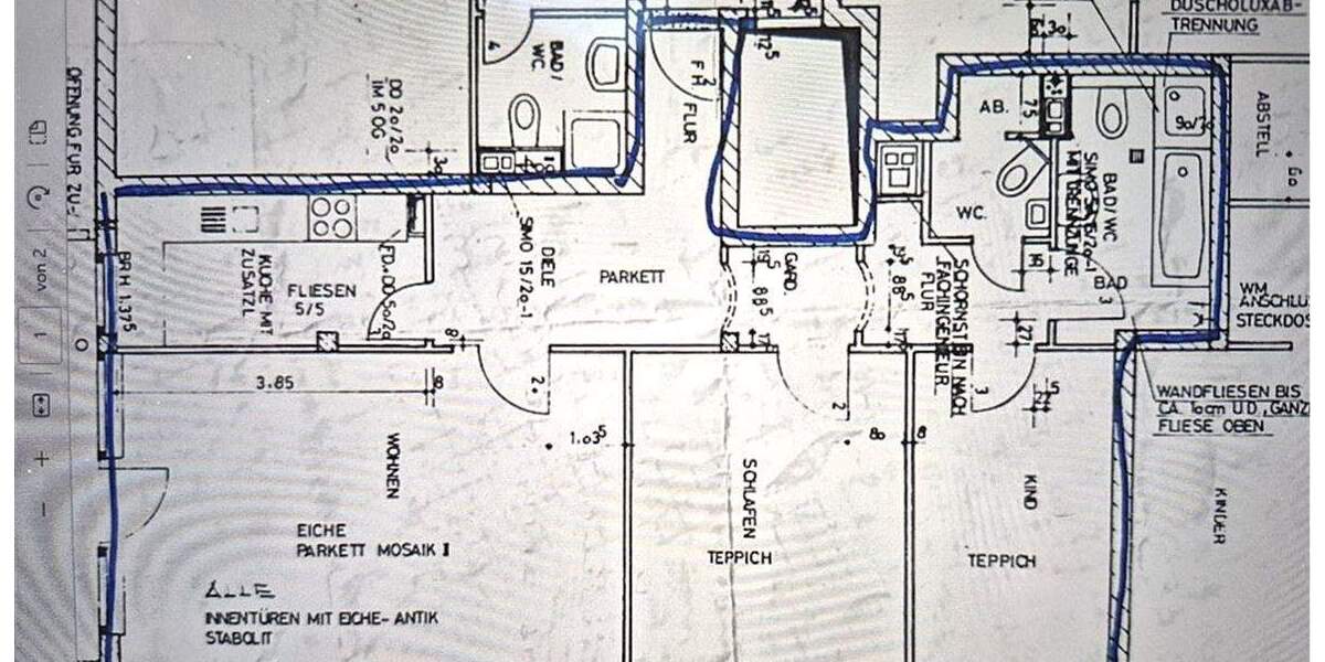 Etagenwohnung Essen Überruhr-Holthausen - 3 Zimmer, 93 m&sup2;, 219.000&euro; | Angebot:25602688