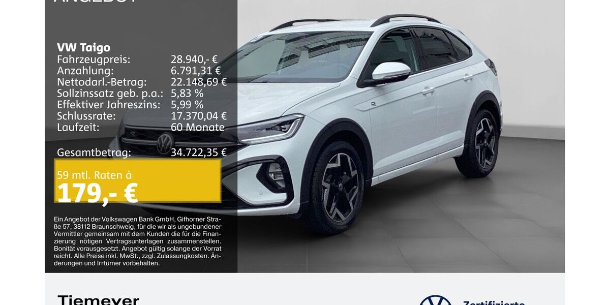 VW Taigo 6.999 km 28.940 &euro; Bochum 44892