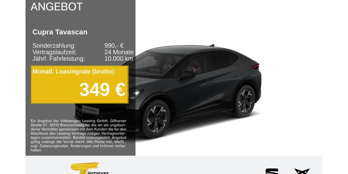 Cupra Tavascan 10.924 km 39.560 &euro; Duisburg 47059