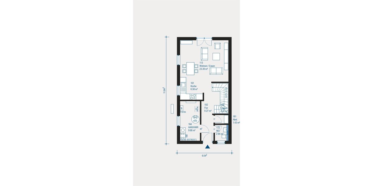 Doppelhaushälfte in Mülheim an der Ruhr - Wohnkomfort und Gestaltungsfreiheit für Ihr neues Zuhause - Doppelhaushälfte Mülheim an der Ruhr Rechtsruhr-Nord | Angebot:27346801