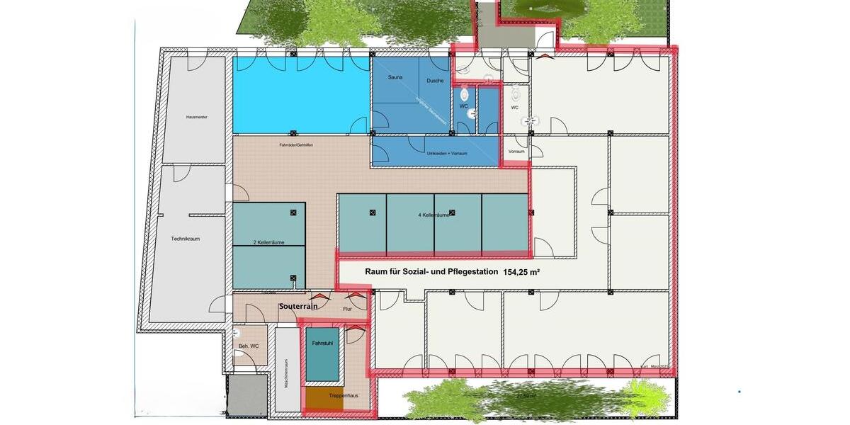 Räumlichkeiten für Pflegedienste o.ä. in Sterkrade-Mitte! zimmer
