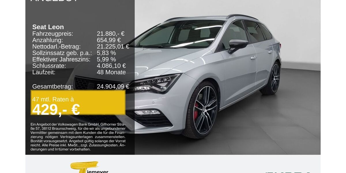 Seat Leon 80.846 km 20.470 &euro; Bochum 44809