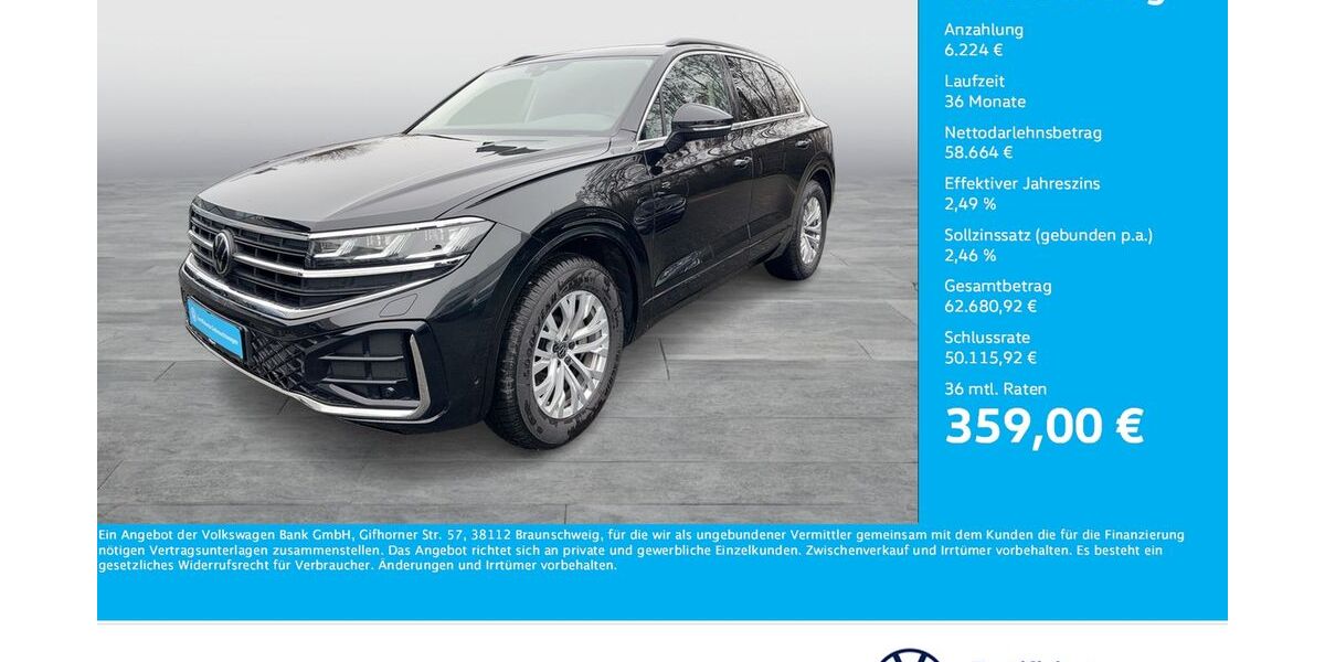 VW Touareg 9.995 km 62.977 &euro; Dortmund 44141