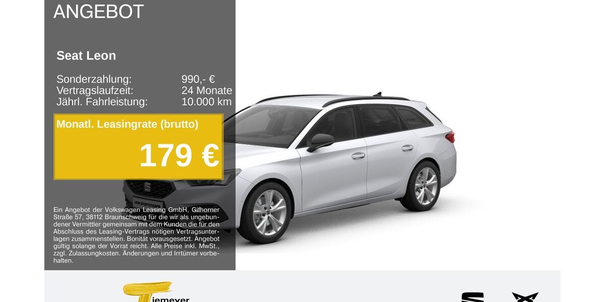 Seat Leon 22.332 km 27.750 &euro; Bochum 44809