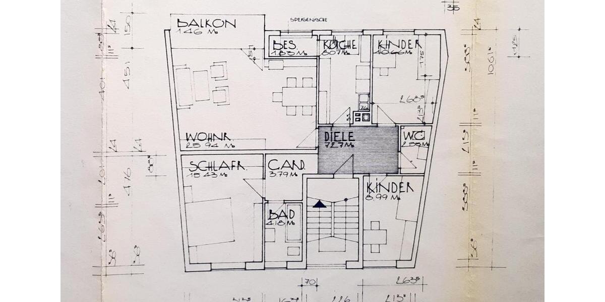 4-Zimmerwohnung in Duisburg-Mittelmeiderich 4 zimmer
