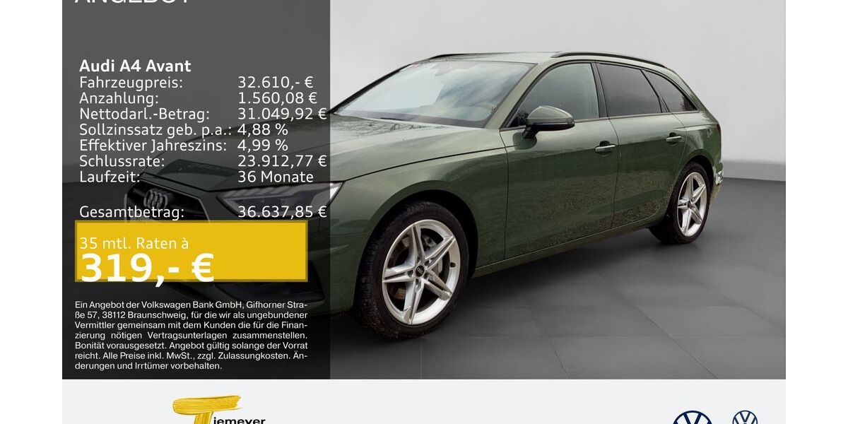 Audi A4 27.322 km 32.610 &euro; Castrop-Rauxel 44575