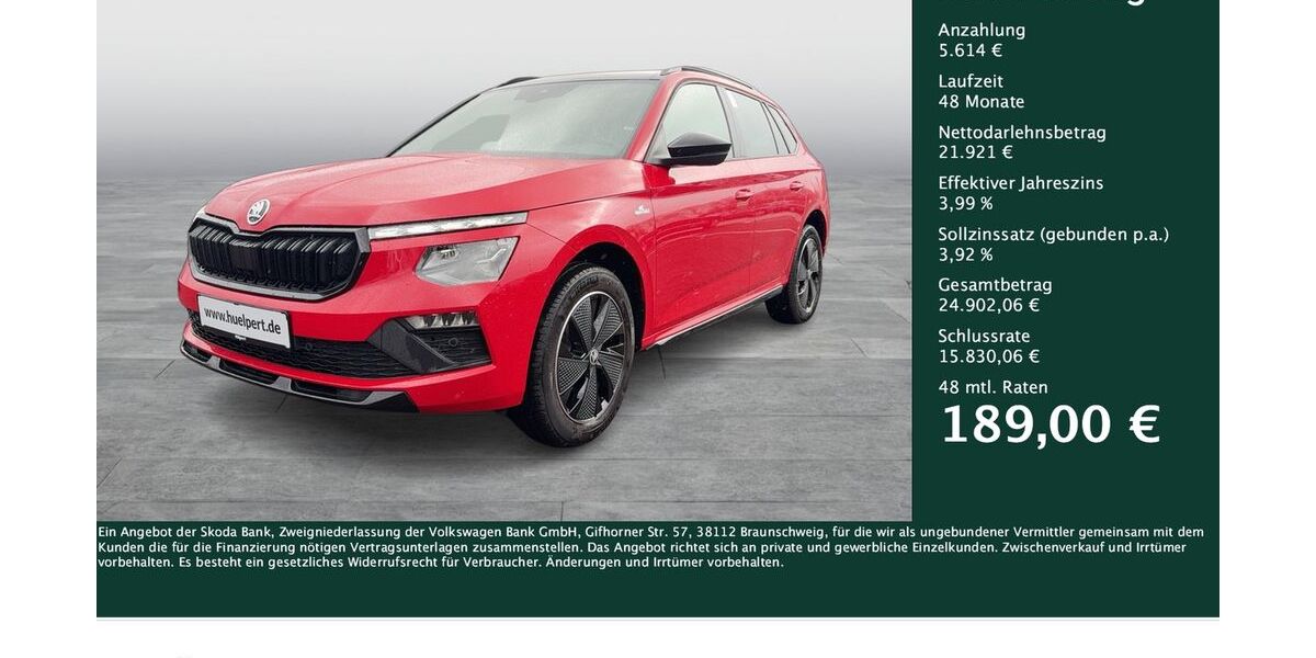 Skoda Kamiq 12.580 km 27.314 &euro; Dortmund 44309