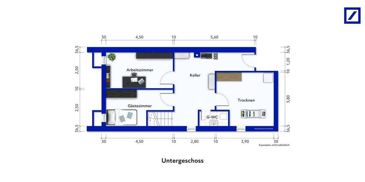 Reihenendhaus Wuppertal Barmen - 3 Zimmer, 125 m&sup2;, 345.000&euro; | Angebot:26842219