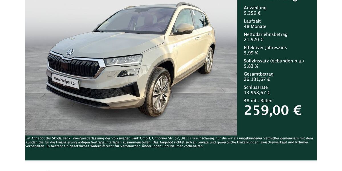 Skoda Karoq 98.463 km 26.938 &euro; Dortmund 44309