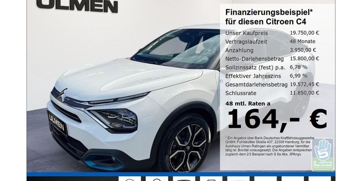 Citroen C4 20.099 km 18.440 &euro; Ratingen 40880