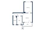 Sofort frei! Ideal geschnittene 2-Zimmer-Wohnung mit Balkon und Tageslichtbad