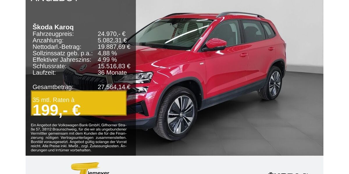 Skoda Karoq 44.698 km 20.980 &euro; Bochum 44809