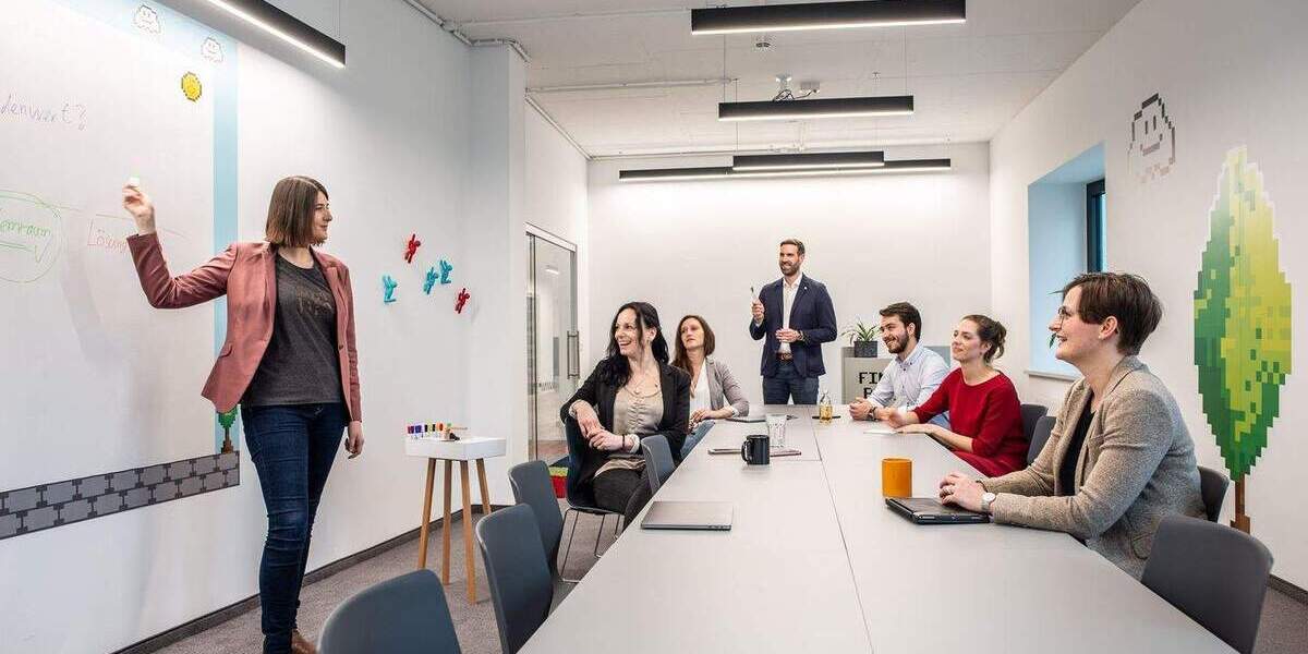 Teambüro 4-6 Pers, 1000 qm, 8Bit-Design am Ruhrufer - flexibel & all-inclusive zimmer