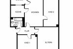 Etagenwohnung Gelsenkirchen Gelsenkirchen-Nord - 3 Zimmer, 65 m&sup2;, 439&euro; | Angebot:26147121