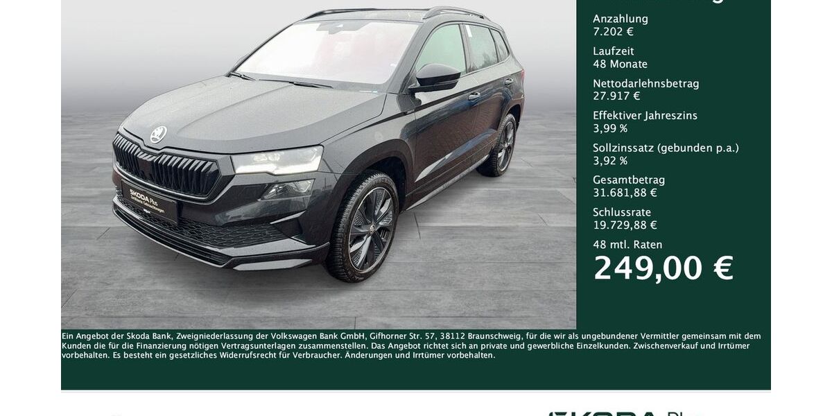 Skoda Karoq 23.195 km 35.026 &euro; Dortmund 44309