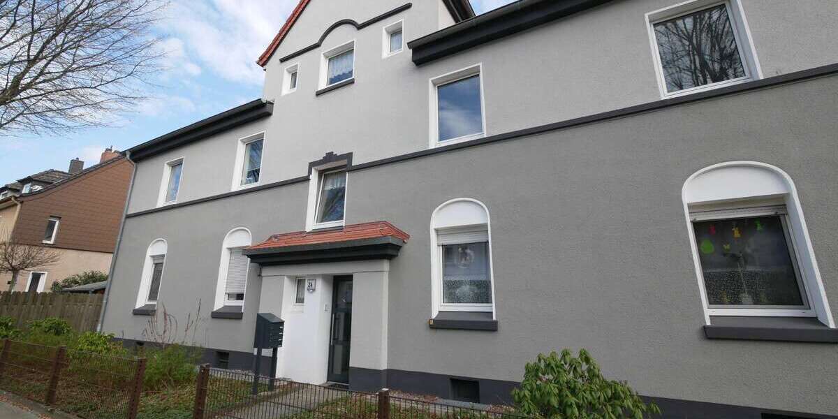 Etagenwohnung Gelsenkirchen Buer - 3.5 Zimmer, 74 m&sup2;, 460&euro; | Angebot:26394492