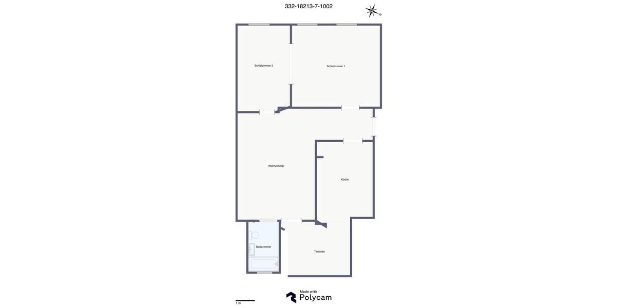 3-Zimmer mit Terrasse und Rheinblick! 3 zimmer