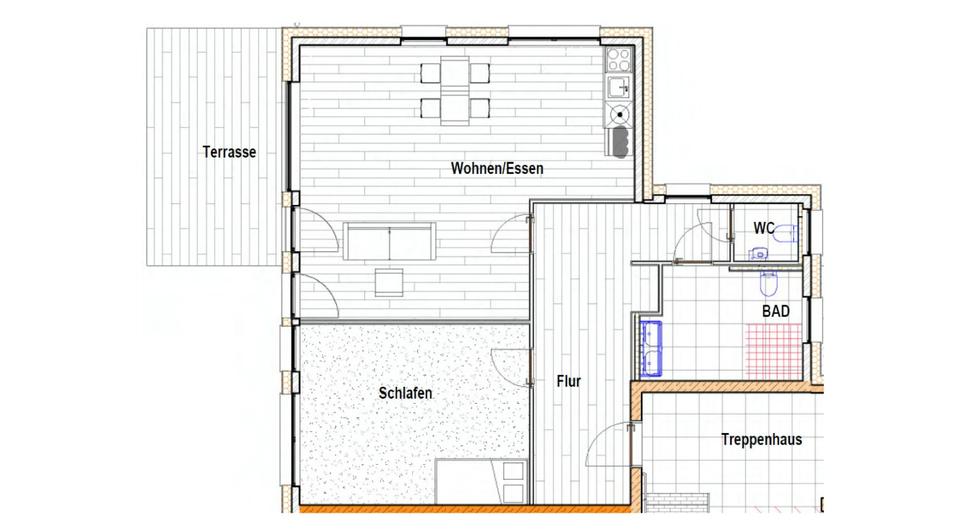 Etagenwohnung Herne Baukau - 2 Zimmer, 88 m&sup2;, 1.320&euro; | Angebot:24690067
