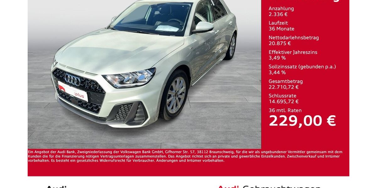 Audi A1 5.585 km 22.988 &euro; Dortmund 44143