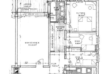 Wohnung Essen Huttrop - 4 Zimmer, 123 m&sup2;, 1.150&euro; | Angebot:26232636