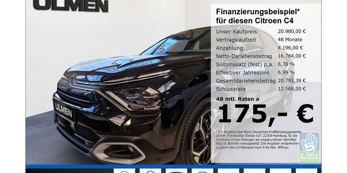 Citroen C4 21.397 km 20.980 &euro; Ratingen 40880