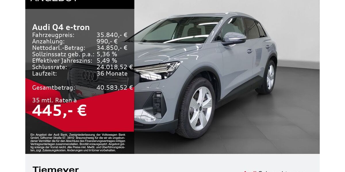 Audi Q4 e-tron 46.127 km 32.680 &euro; Bochum 44809