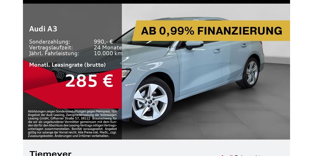 Audi A3 16.366 km 28.280 &euro; Bochum 44809