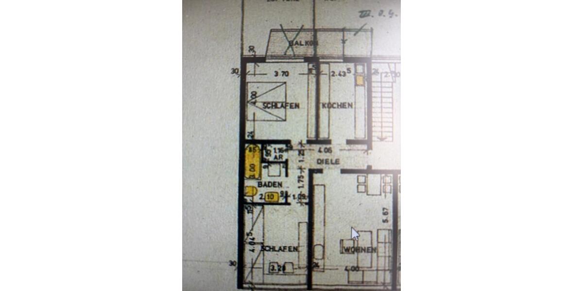 Etagenwohnung Bottrop - 3.5 Zimmer, 76 m&sup2;, 970&euro; | Angebot:26226234