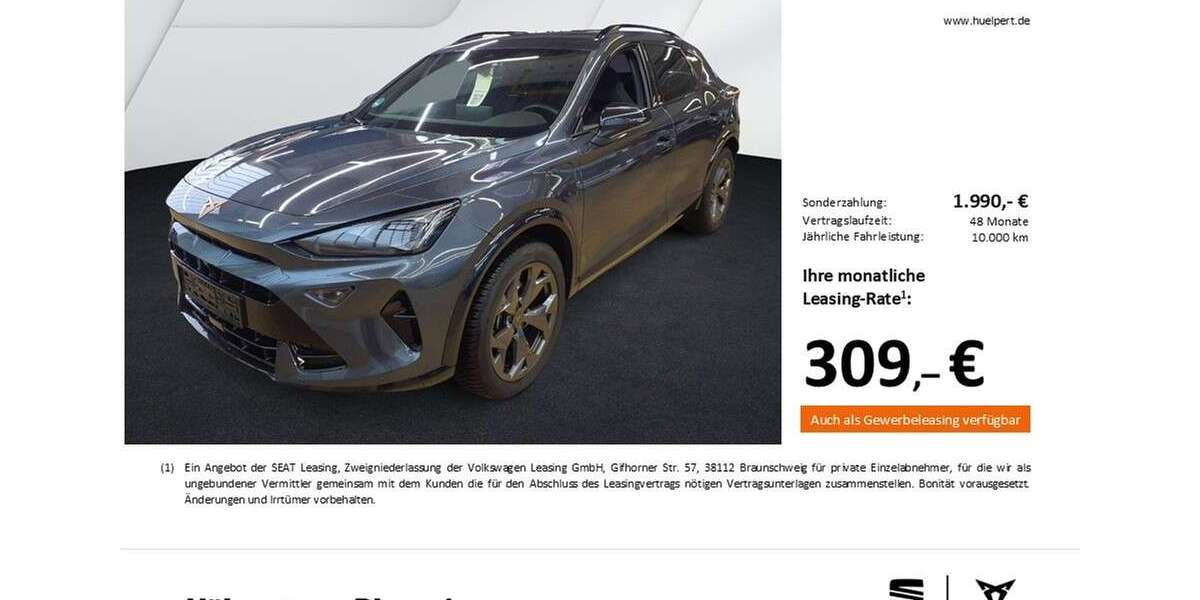 Cupra Formentor 6.049 km 36.373 &euro; Dortmund 44269