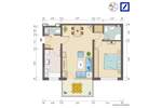 Etagenwohnung Mülheim Dümpten - 2 Zimmer, 62 m&sup2;, 161.000&euro; | Angebot:25779562