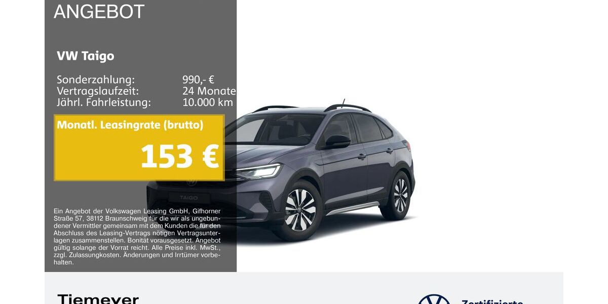 VW Taigo 10.011 km 20.790 &euro; Bochum 44892