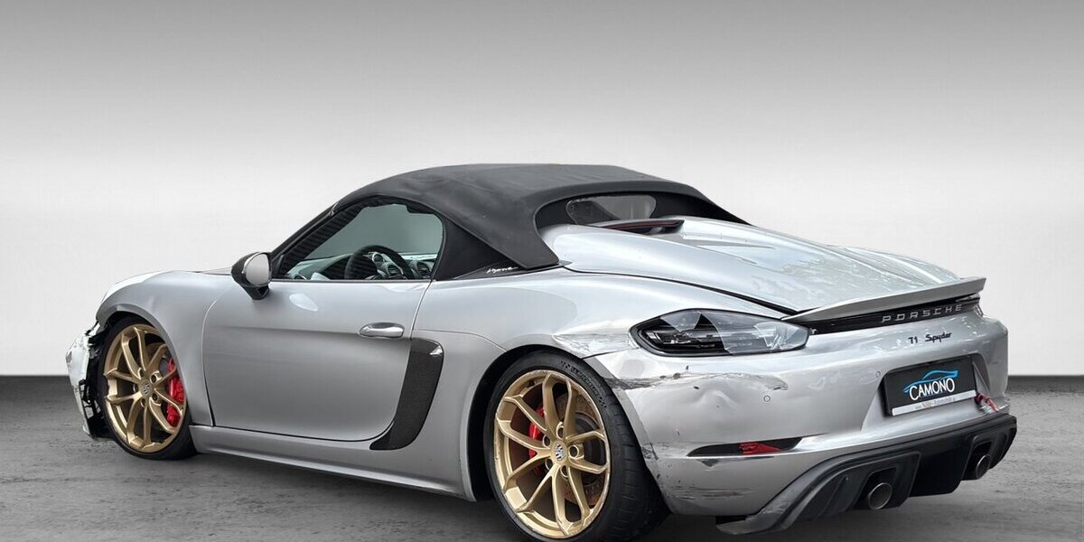 Porsche 718 Boxster Spyder Chrono Schalen PASM Approved 35.563 km 49.900 &euro; Wuppertal 42327