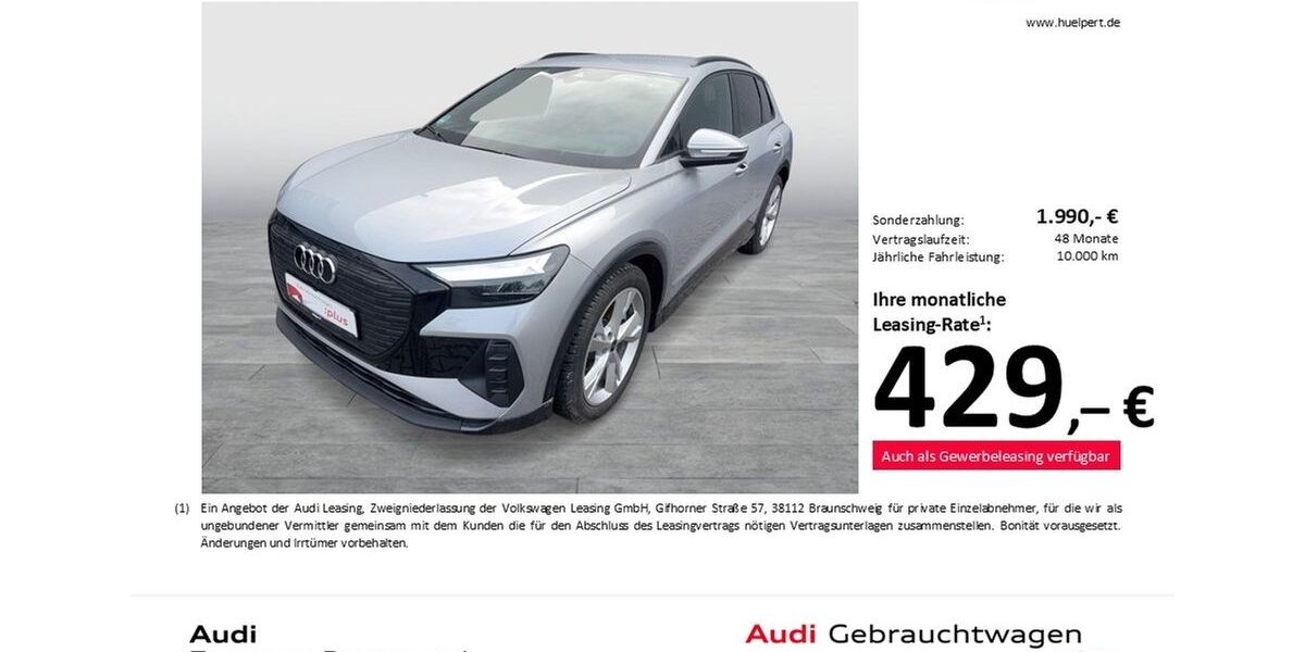 Audi Q4 e-tron 8.939 km 50.555 &euro; Dortmund 44143