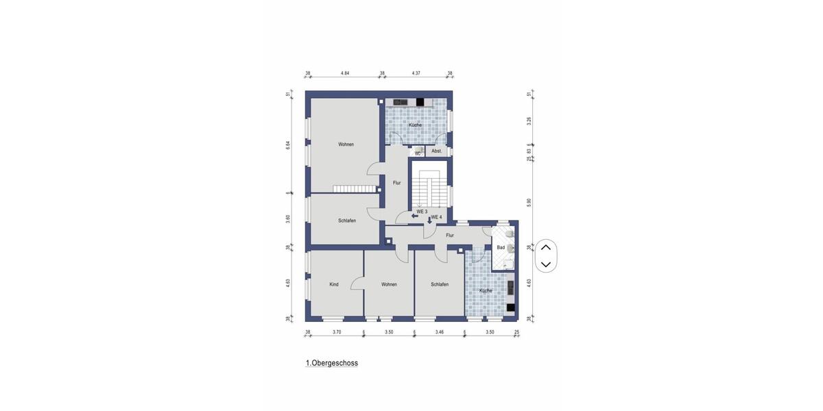 Maisonettenwohnung Herne Wanne-Bickern - 4 Zimmer, 148 m&sup2;, 1.776&euro; | Angebot:26236663