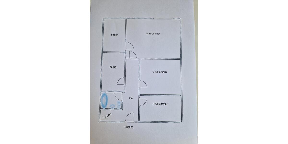 Etagenwohnung Marl Alt-Marl - 3 Zimmer, 70 m&sup2;, 526&euro; | Angebot:26057725