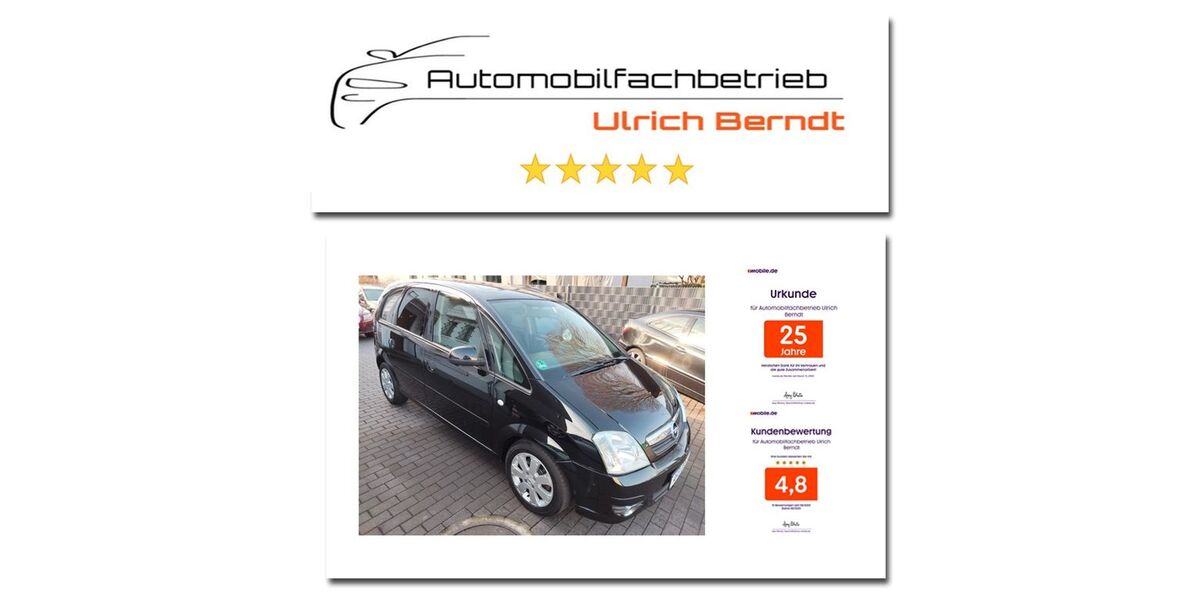 Opel Meriva 110.698 km 4.250 &euro; Essen 45307
