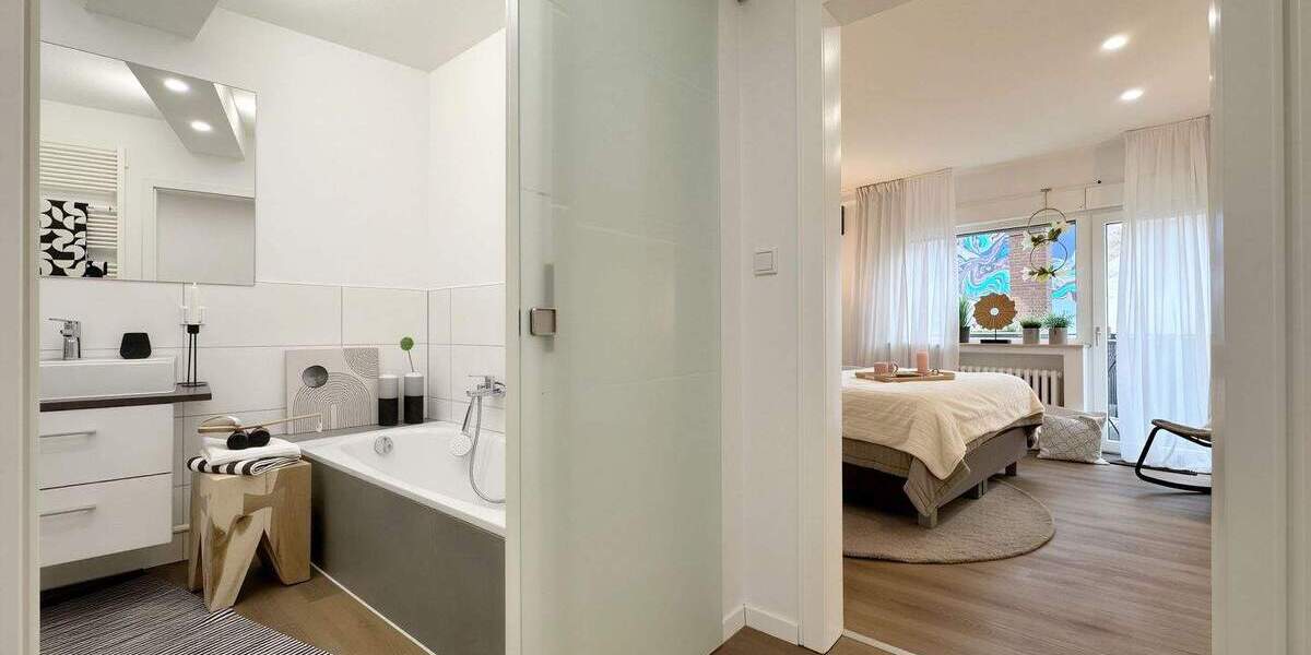 Etagenwohnung Duisburg Alt-Homberg - 3 Zimmer, 90 m&sup2;, 185.000&euro; | Angebot:24595853