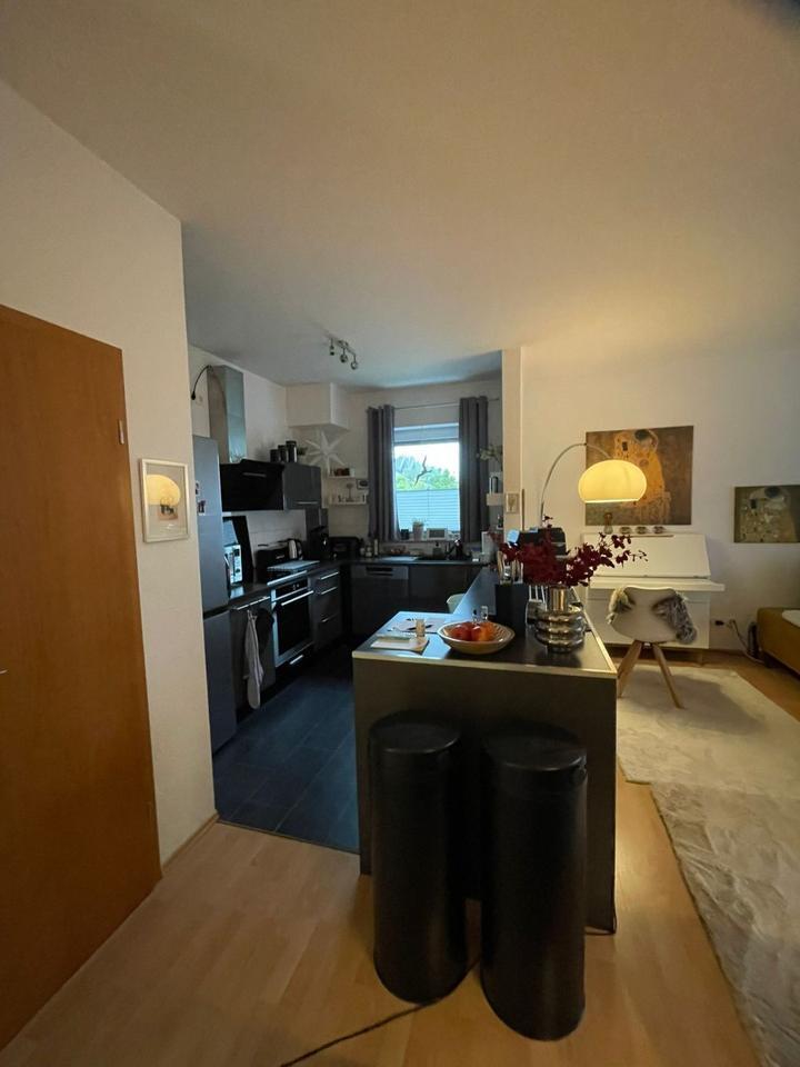 Schicke Wohnung mit Blick auf den See zimmer