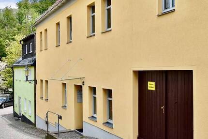 2-Raum-Erdgeschoßwohnung in einem historischen Stadthaus in Lauenstein