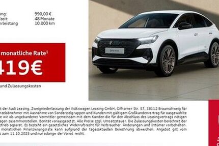Audi Q4 e-tron 7.140 km 53.840 € Recklinghausen 45657
