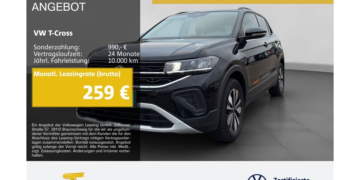 VW T-Cross 10.913 km 24.980 &euro; Oberhausen 46047