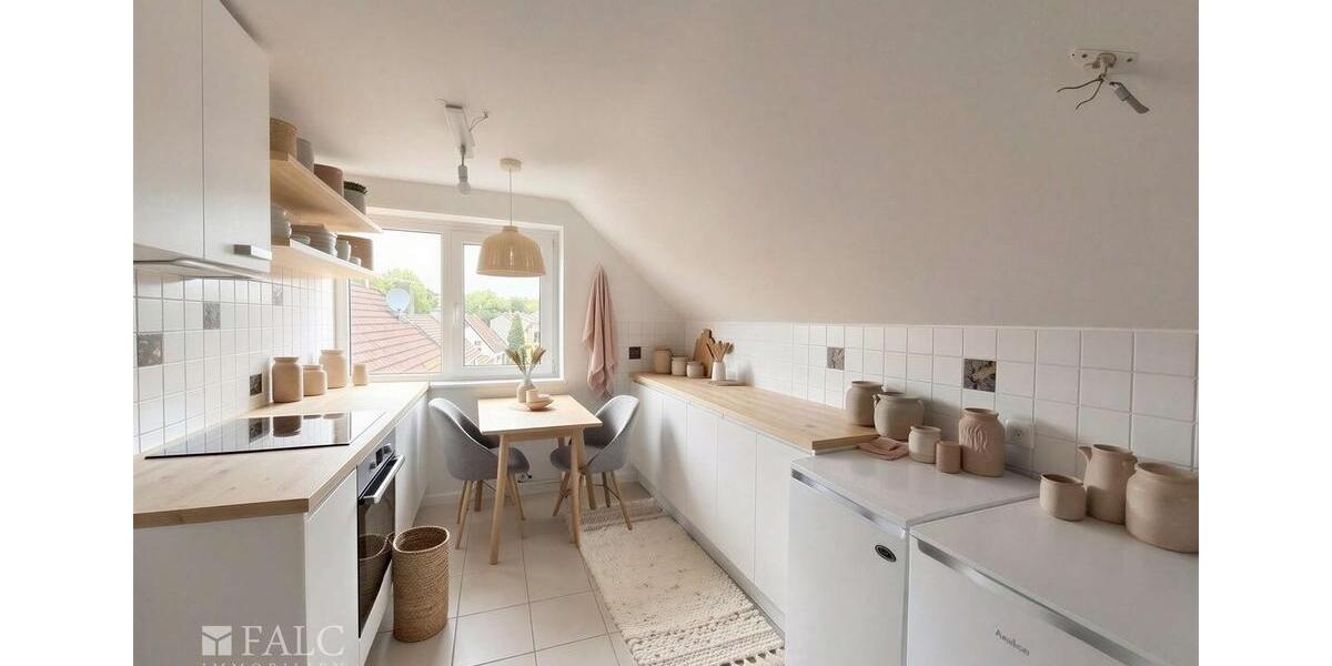 Dachgeschoßwohnung Essen Stadtbezirk VIII - 1 Zimmer, 50 m&sup2;, 500&euro; | Angebot:26547037