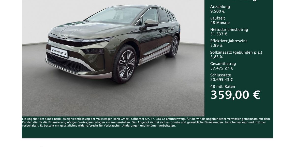 Skoda Enyaq 6.531 km 39.333 &euro; Dortmund 44309