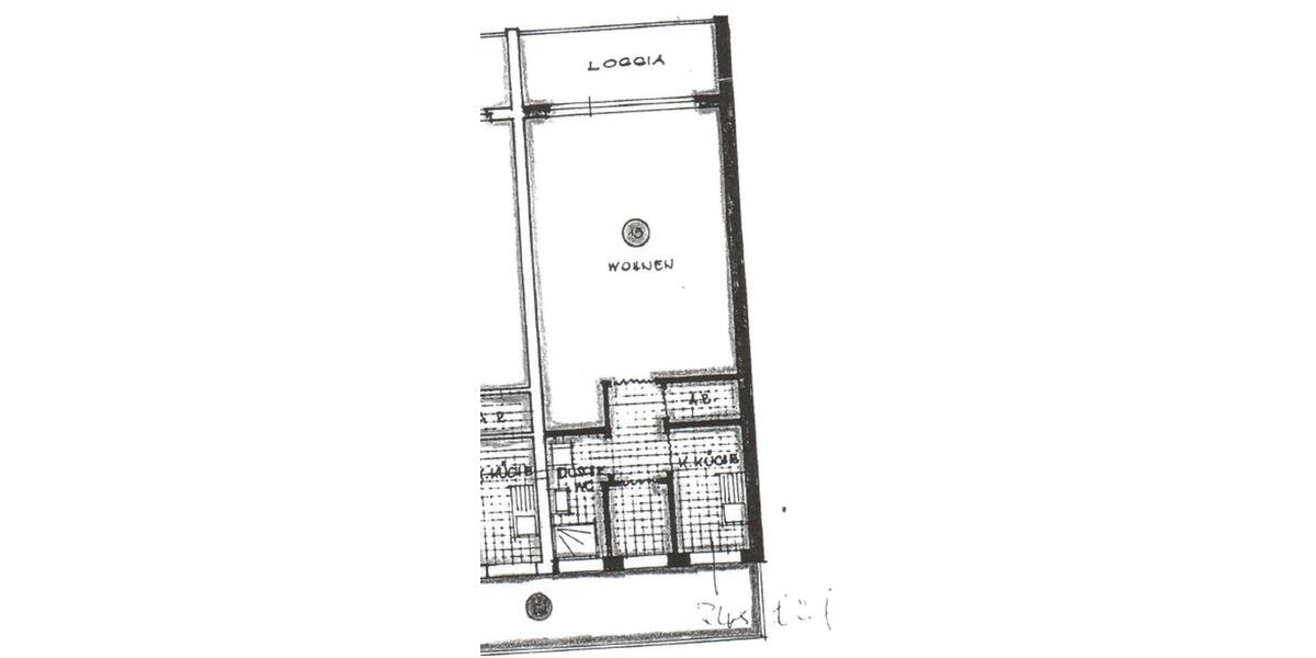 Etagenwohnung Bochum Querenburg - 1 Zimmer, 38 m&sup2;, 455&euro; | Angebot:25256994