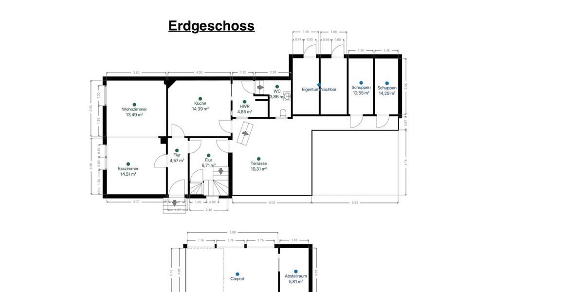 Doppelhaushälfte Oer-Erkenschwick Erkenschwick - 7 Zimmer, 156 m&sup2;, 345.000&euro; | Angebot:27426513