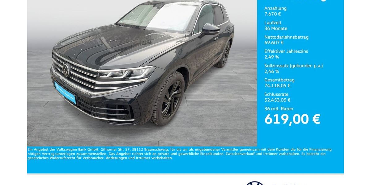 VW Touareg 7.041 km 77.266 &euro; Dortmund 44141